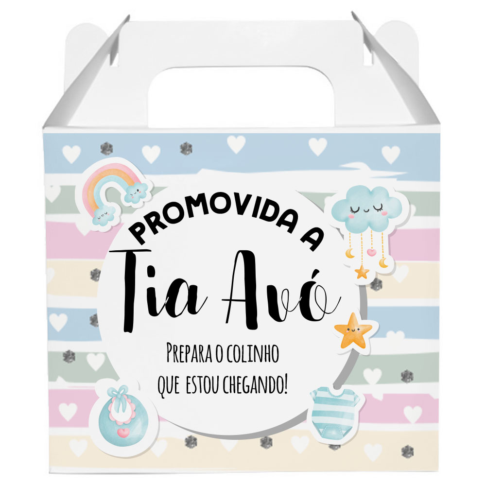 Caneca Presente Gravidez para Tia Avó Tivó Familia Cresceu