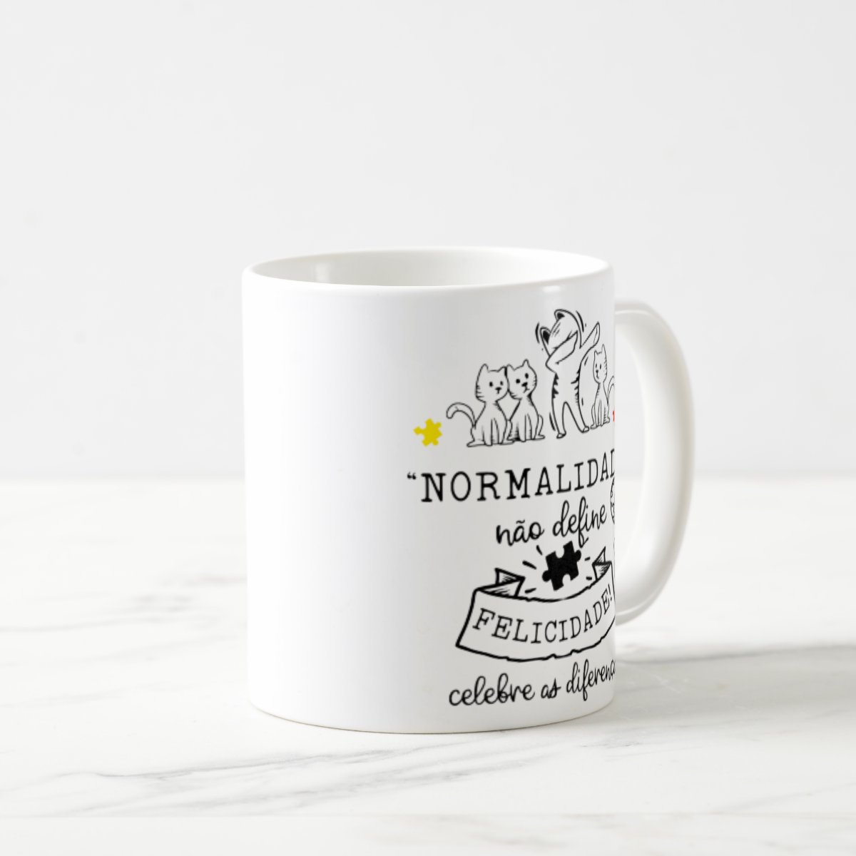 Caneca Personalizada Presente Autista Autismo Atípico