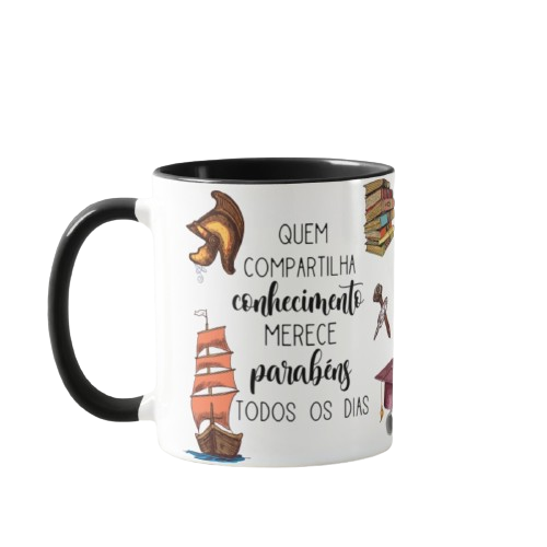 Caneca Presente Dia dos Professores Professora de História - Dia dos Professores (Professor(a))