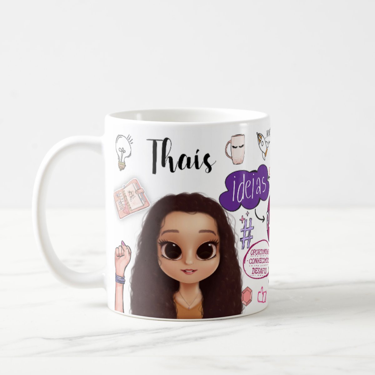 Caneca Personalizada Empreendedorismo Feminino Empreendedora