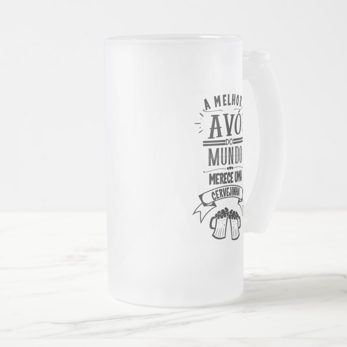 Copo Personalizada Chopp Cerveja Presente a Melhor Avó