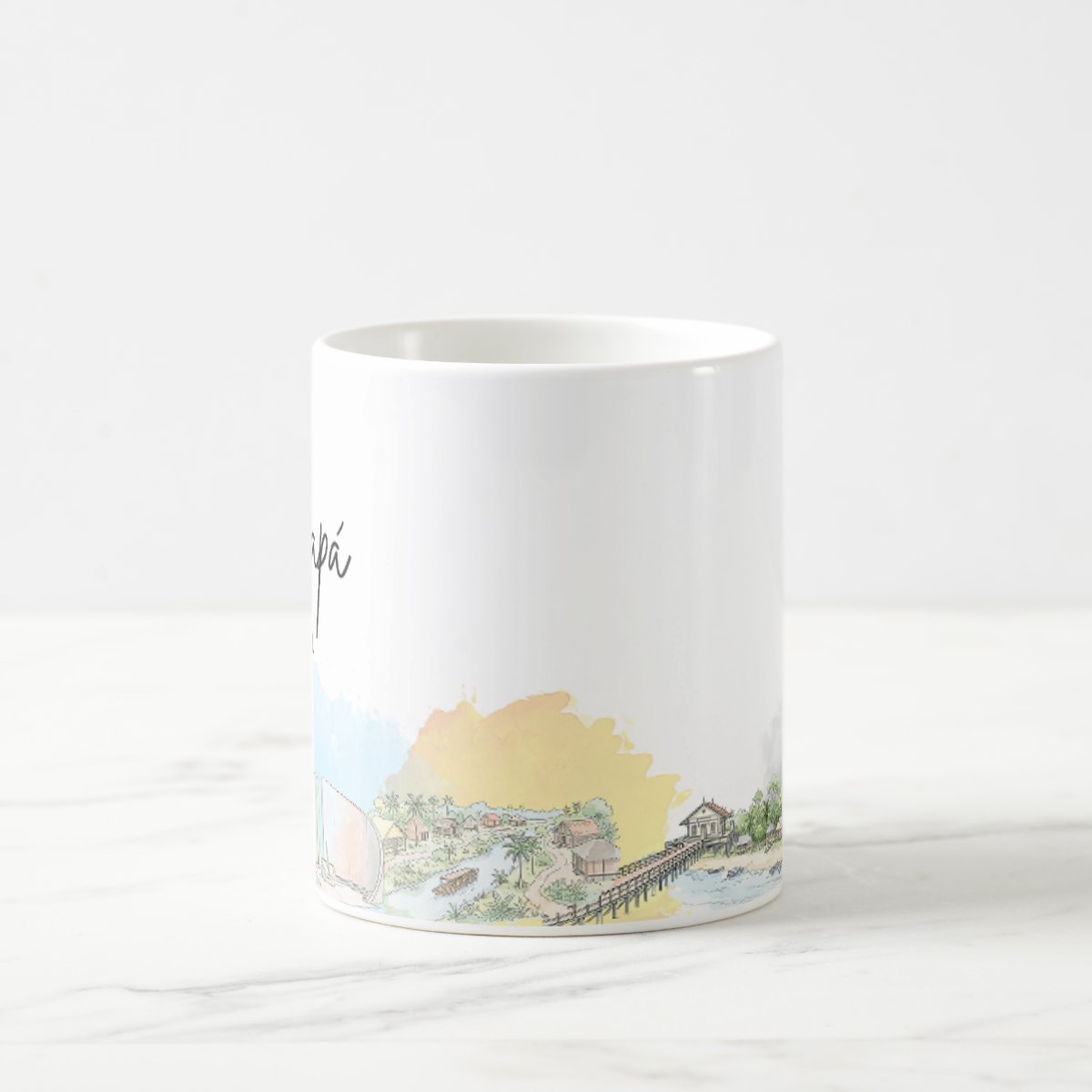 Caneca Personalizada Amapá Lembrança Cidade Macapá