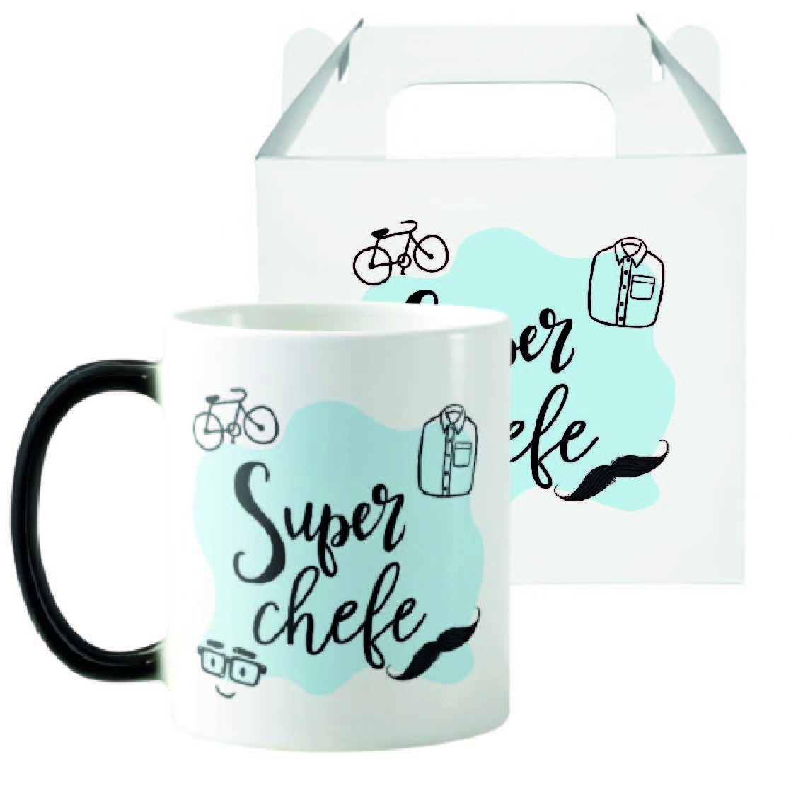 Caneca Mágica Presente Criativo Especial para Super Chefe