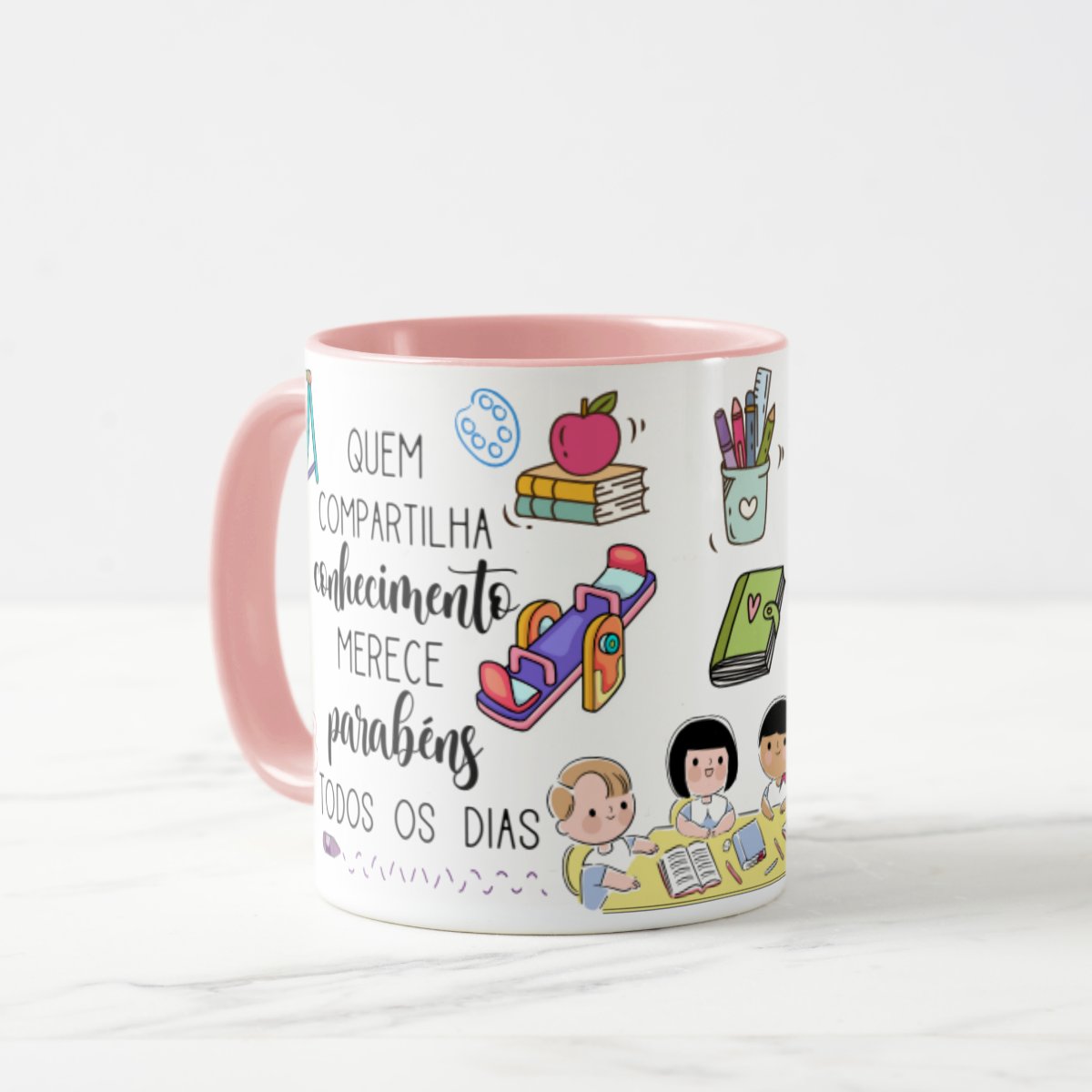 Caneca Presente Dia Dos Professores Professora Infantil Pré