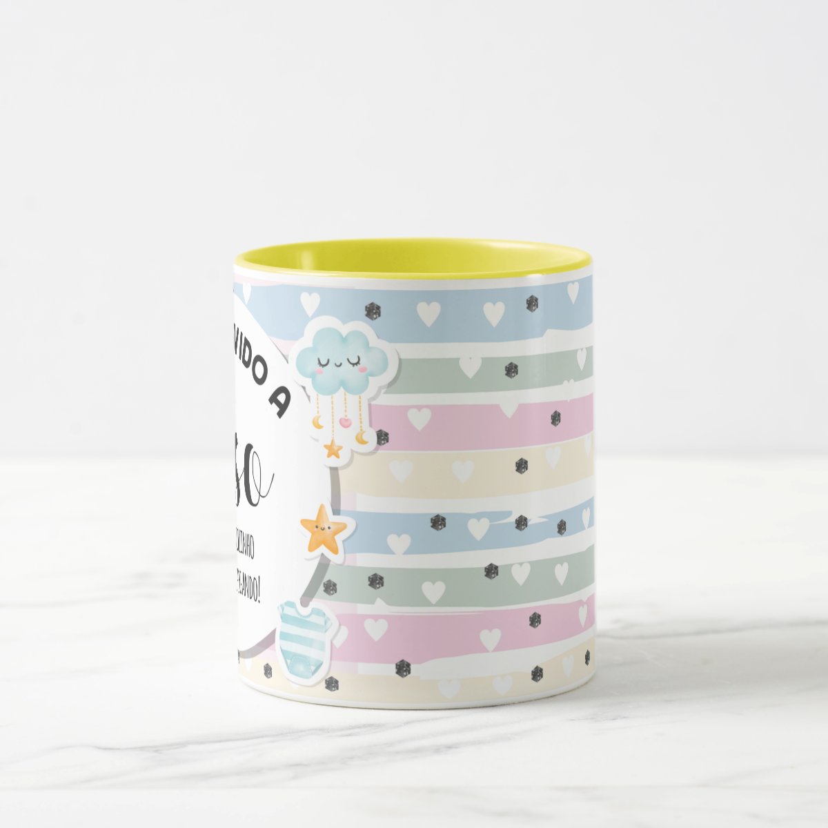 Caneca Personalizada Anúncio de Gravidez Gestação Bisavô