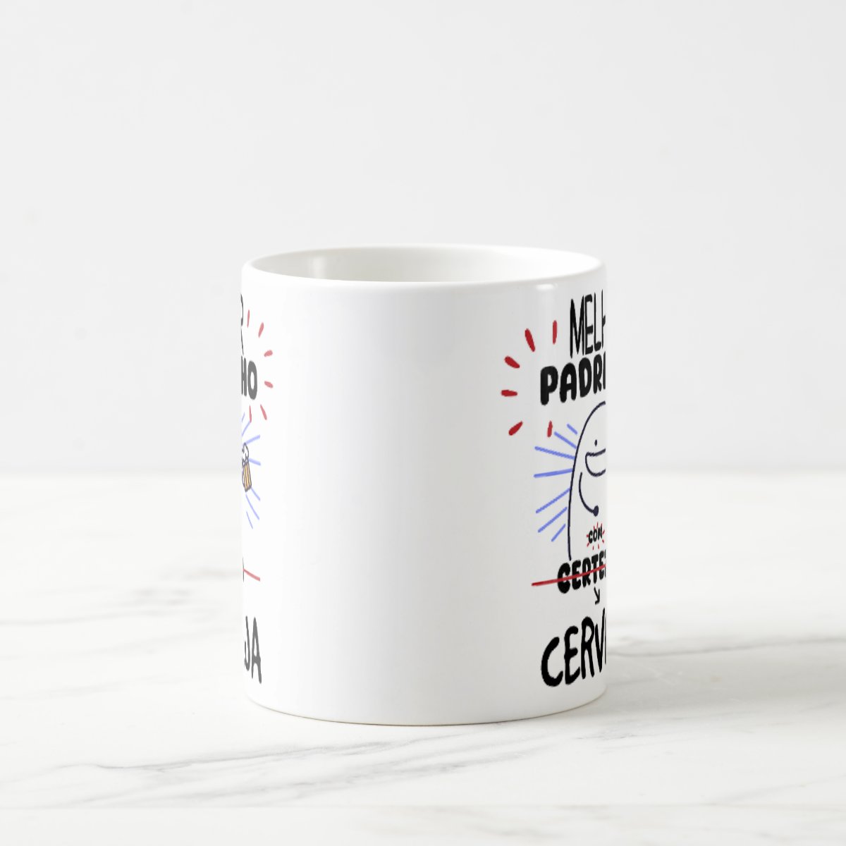 Caneca Personalizada Divertida Melhor Padrinho com Cerveja
