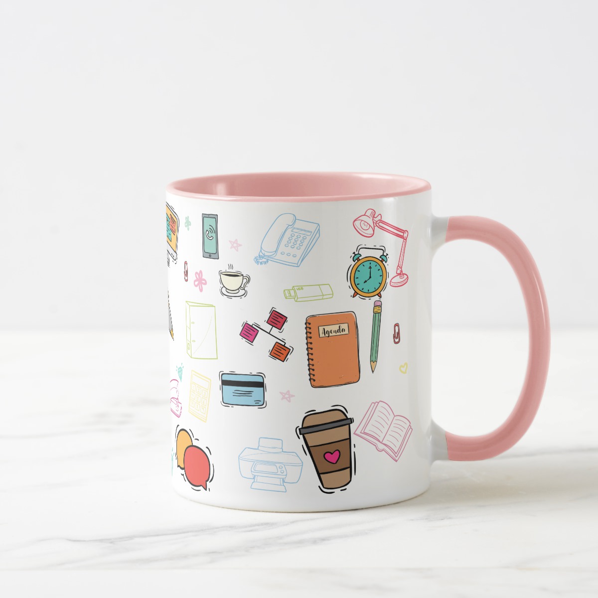 Caneca Divertida de Secretaria Executiva com Nome Profissão