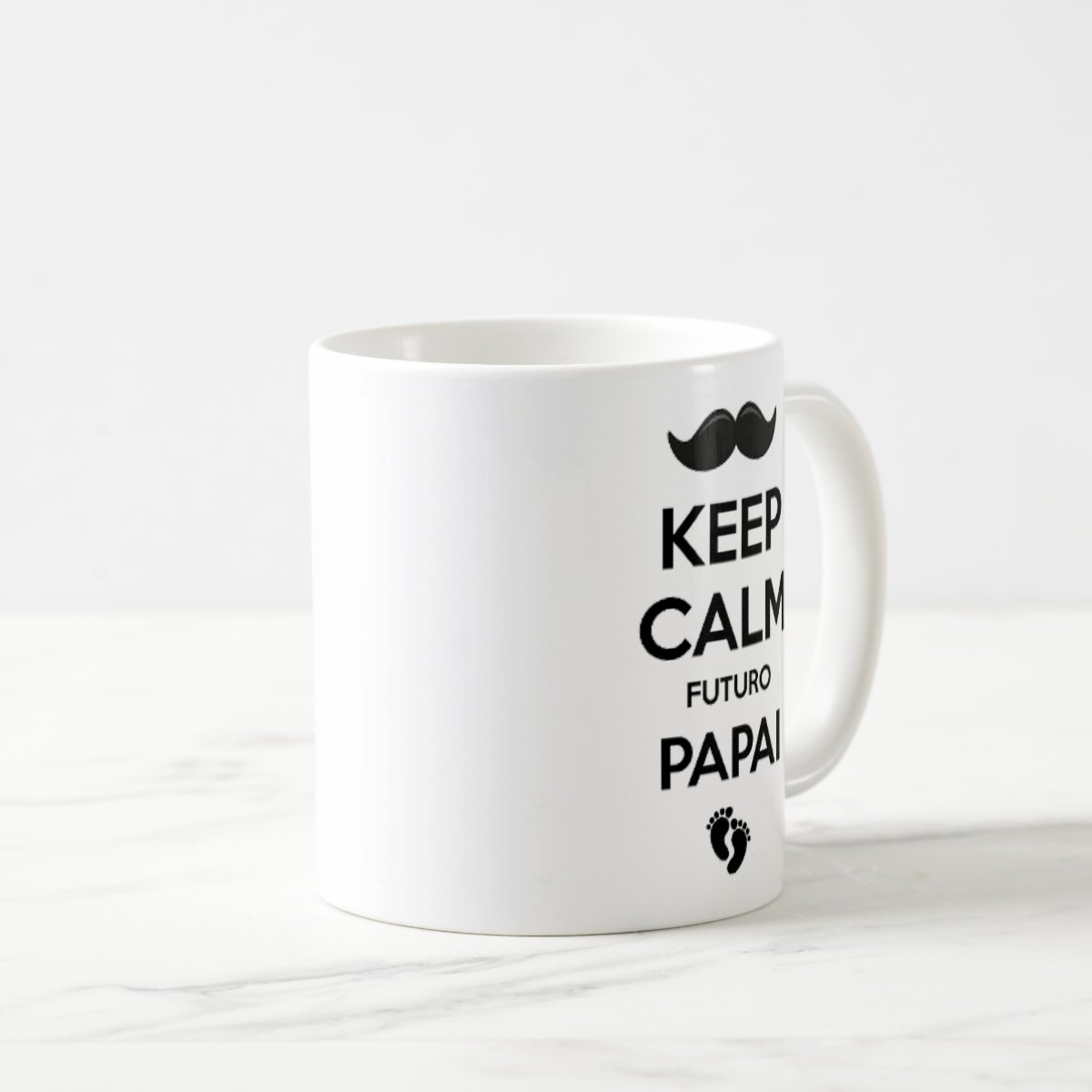 Caneca Revelação Gravidez Futuro Papai