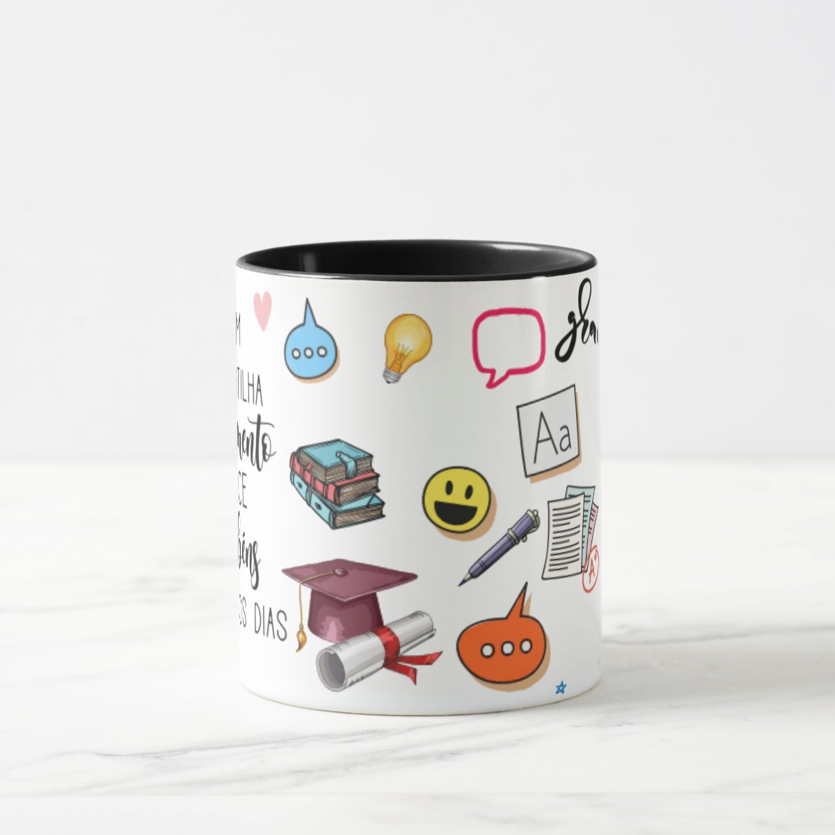 Caneca Presente Dia Dos Professores Professor De Espanhol