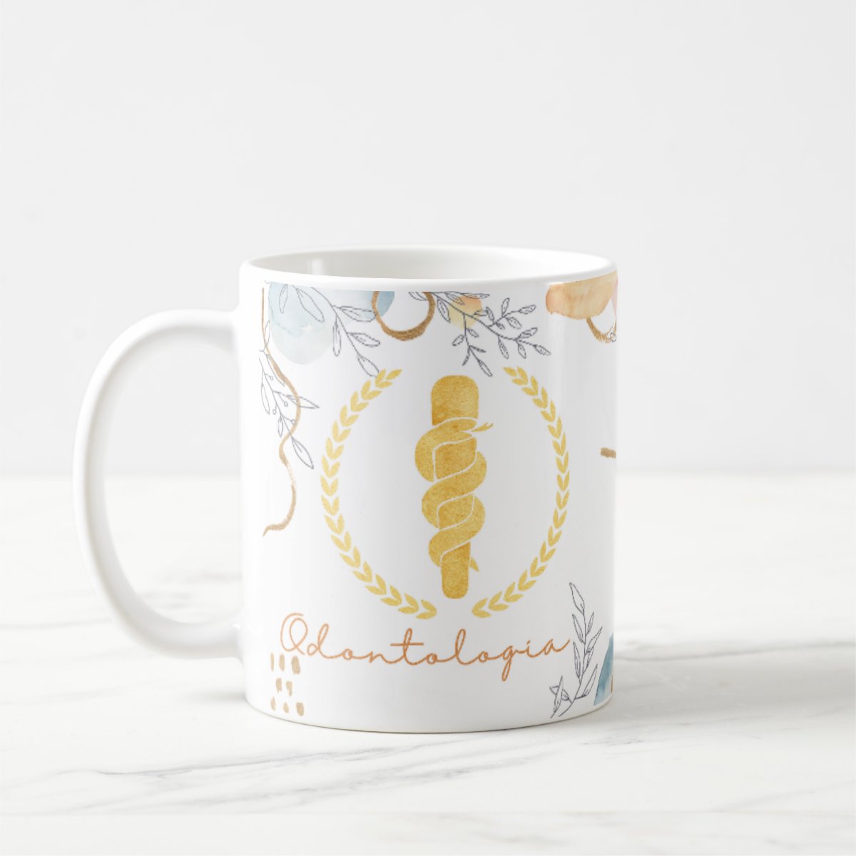 Caneca Profissão Presente Odontologia Dia da Dentista