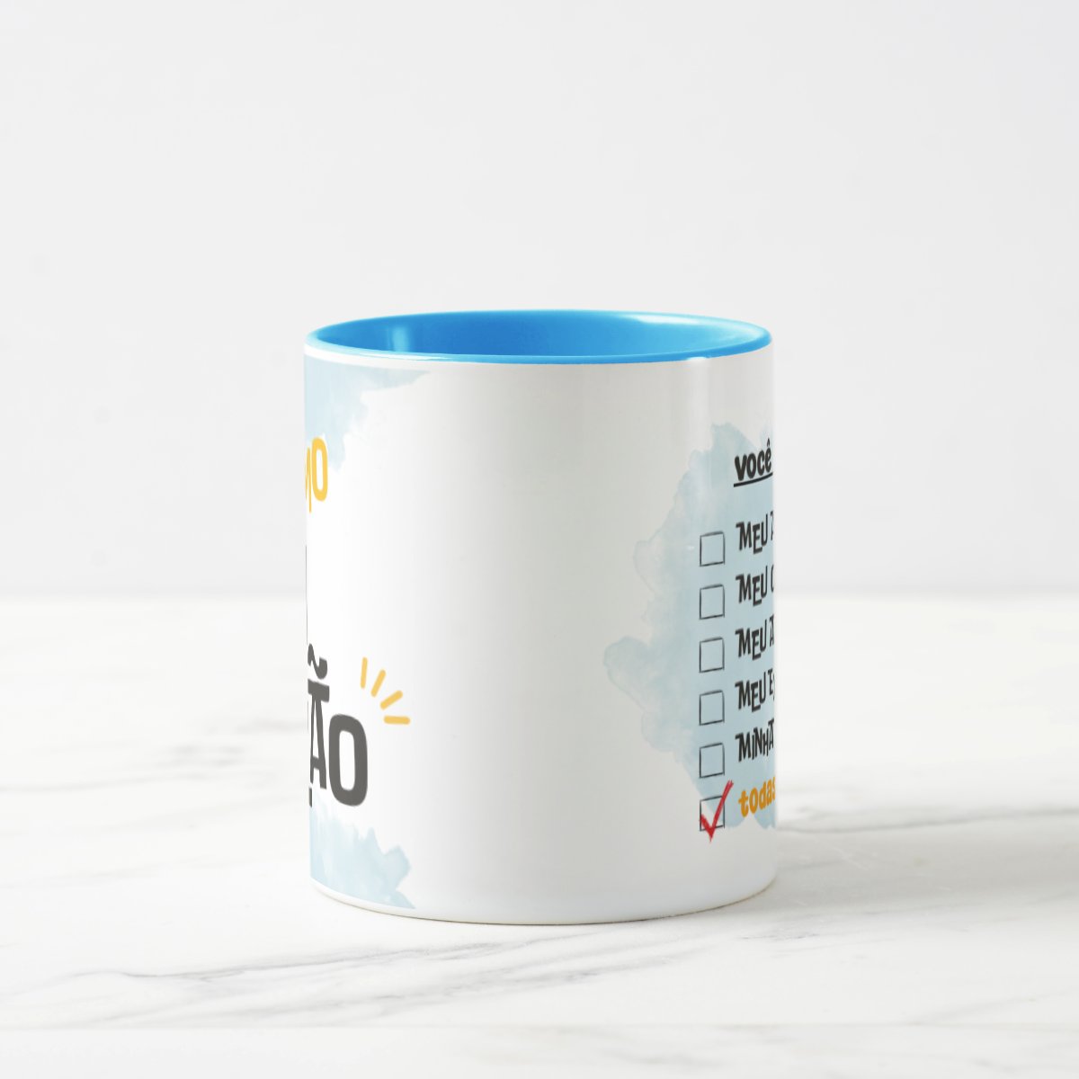 Caneca Presente Especial Feliz Dia dos Pais Paizão Te Amo