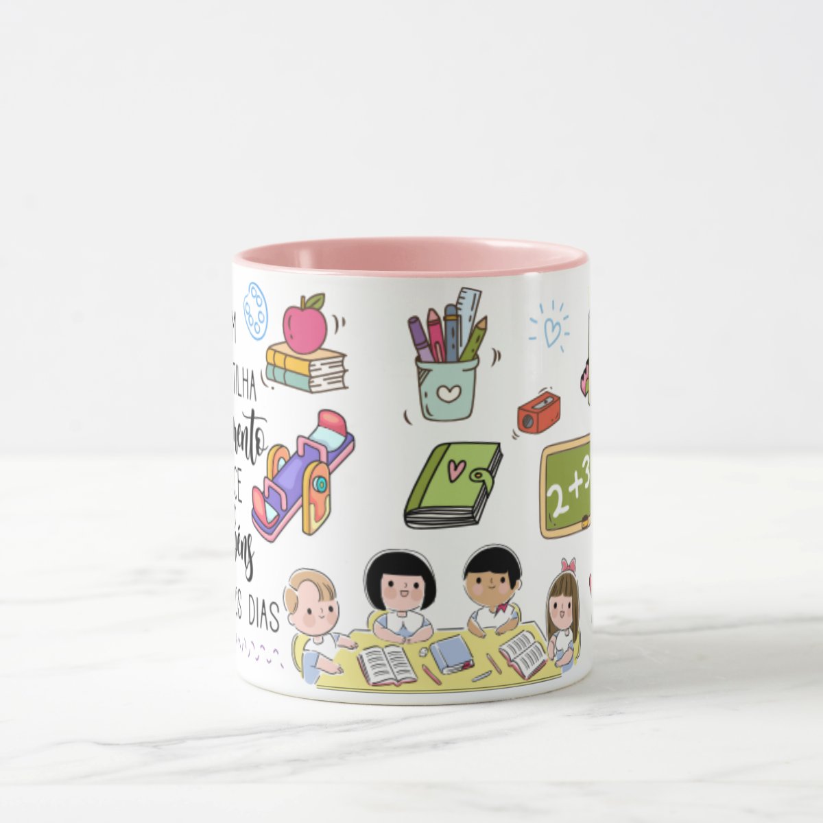 Caneca Presente Dia Dos Professores Professora Infantil Pré
