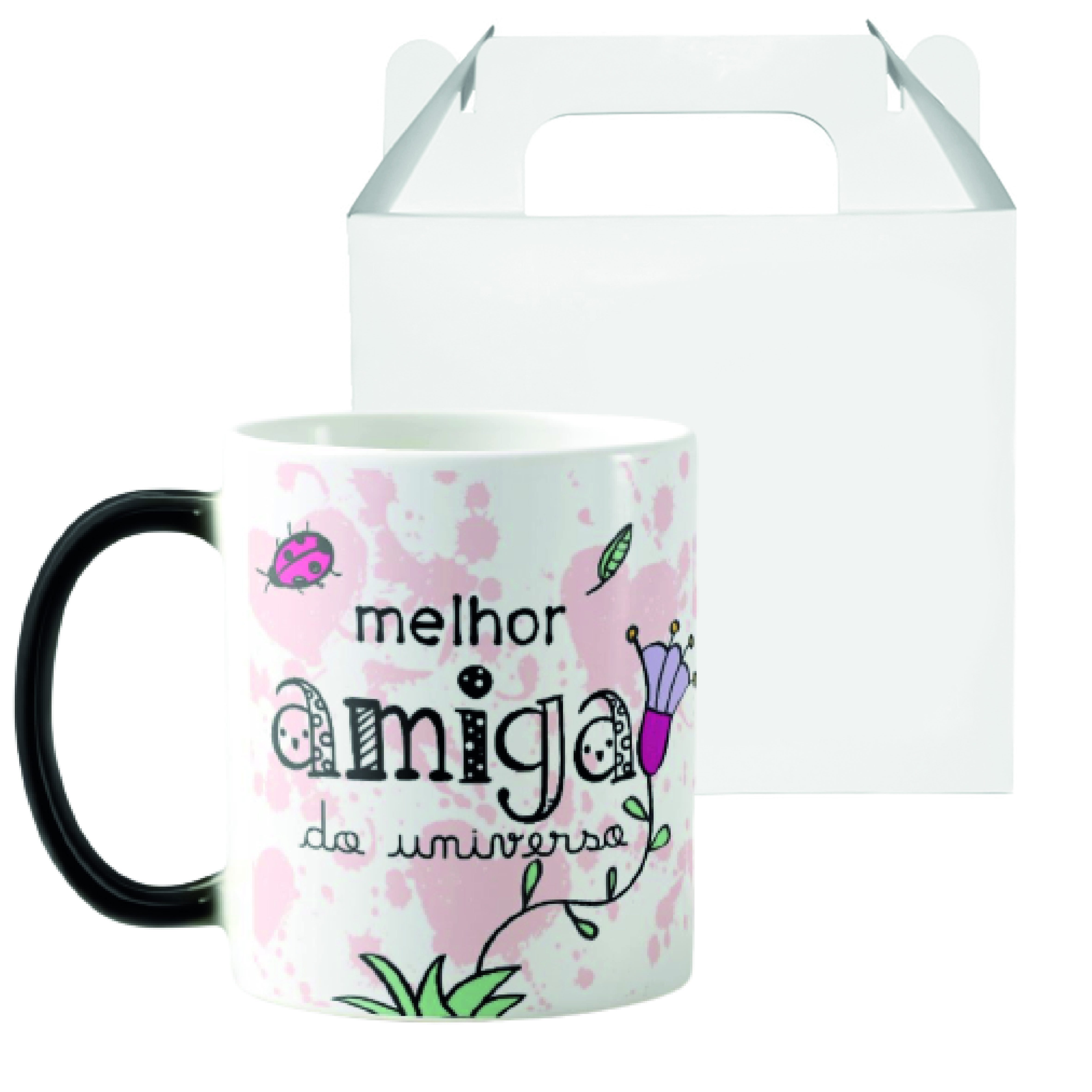 Caneca Mágica Presente Feminino Criativo para Melhor Amiga