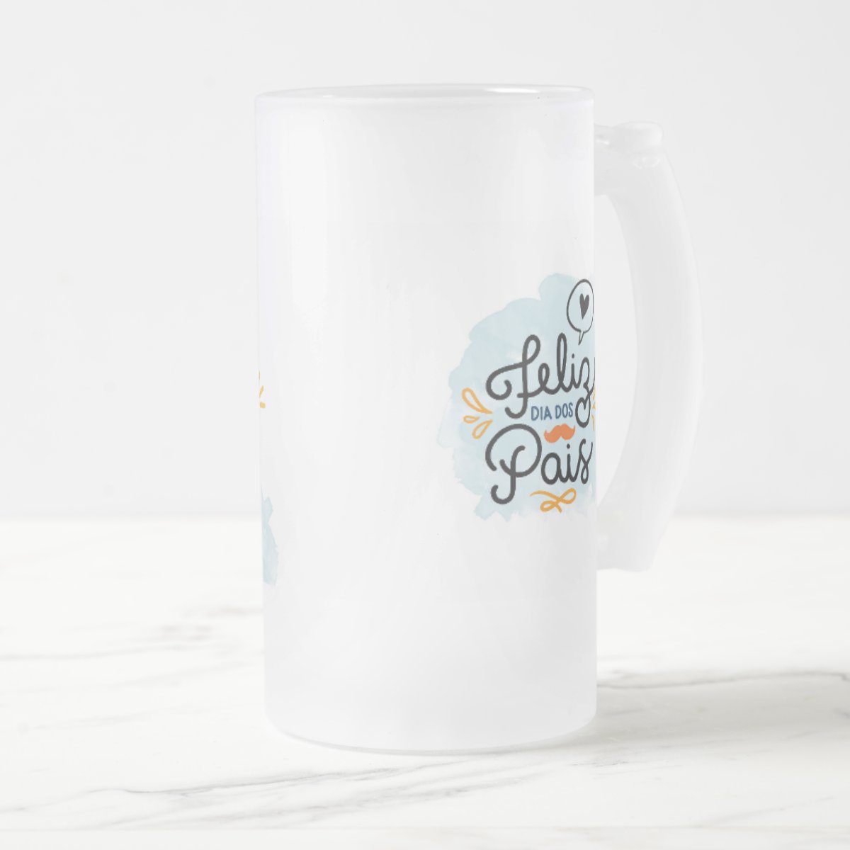 Copo de Cerveja Personalizado 1º Dia dos Pais Como Bisavô