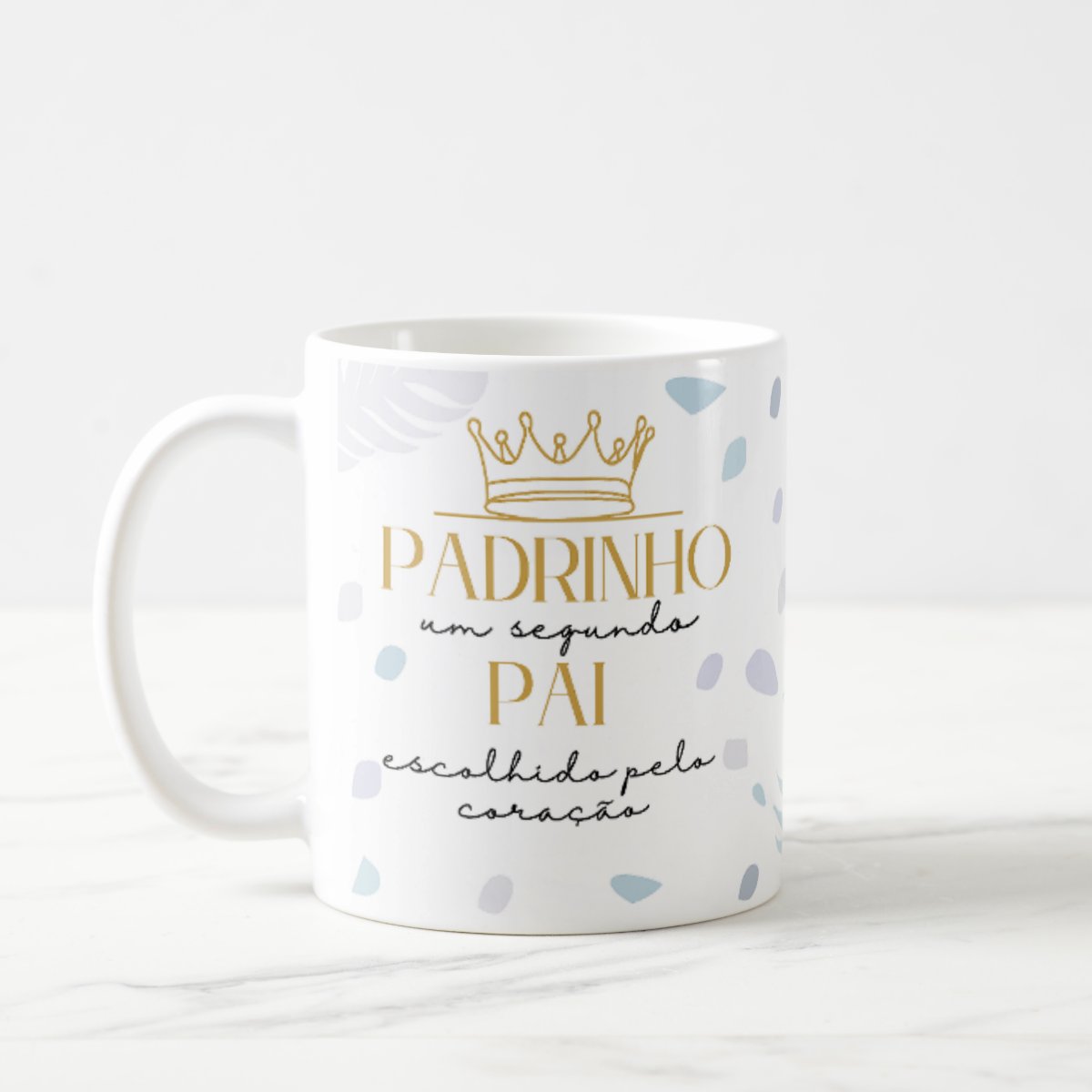 Caneca Personalizada Padrinho Presente Como Segundo Pai