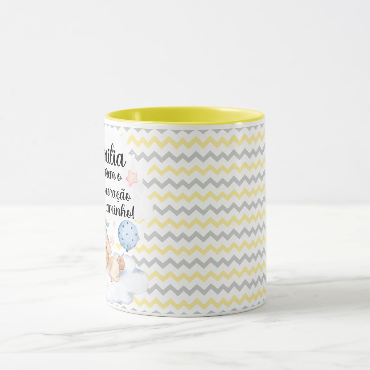 Caneca Presente Revelação De Gravidez Para Família
