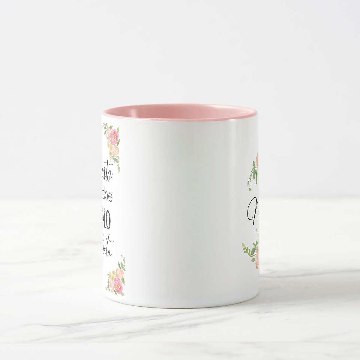 Caneca Personalizada e Feminina Zen com o Mantra Hooponopono