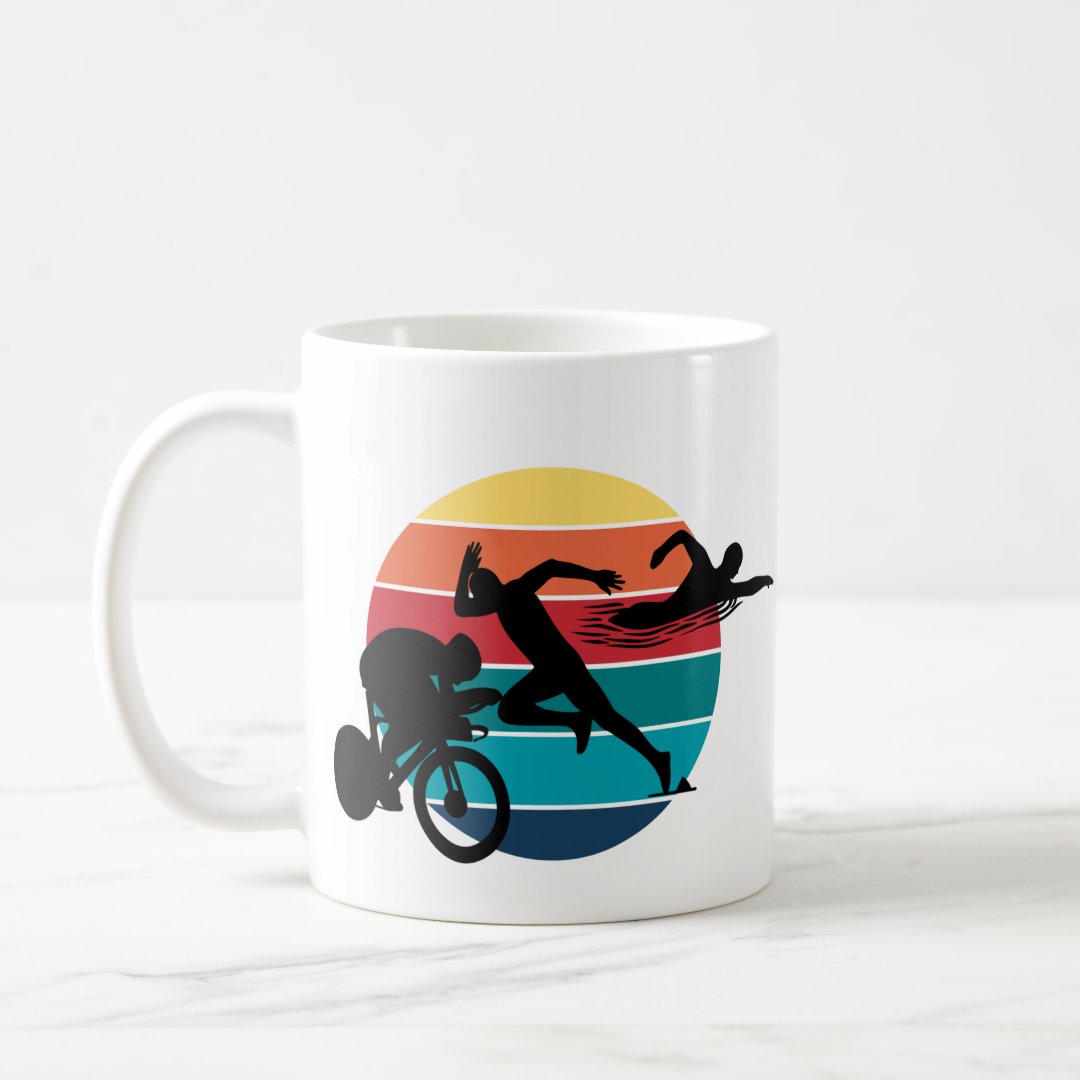 Caneca Presente Personalizado Especial Atleta de Triatlo