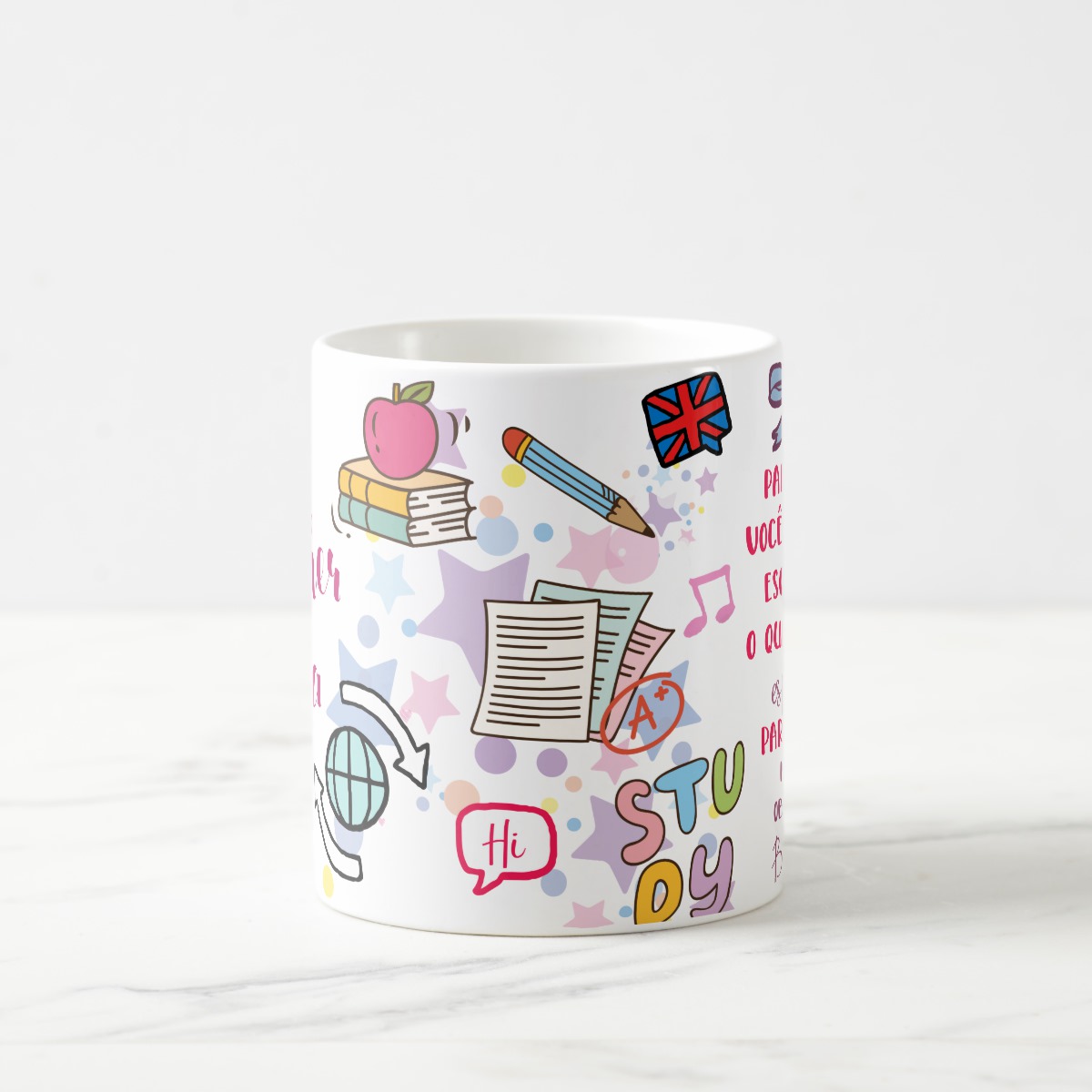 Caneca Presente Dia dos Professores Professora de Inglês