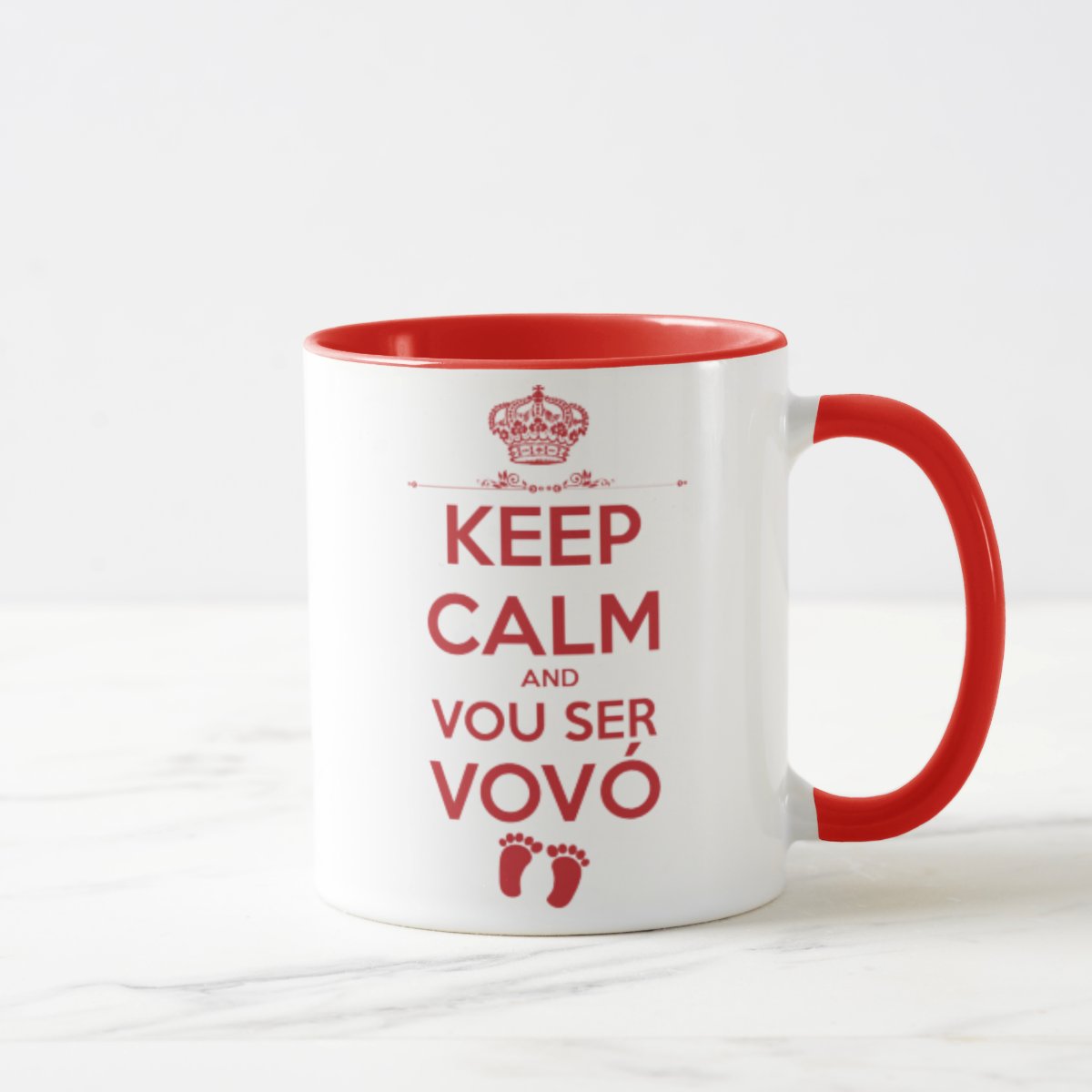 Caneca Personalizada Anúncio de Gravidez Avó Keepcalm - Anúncio de Gravidez (Avós)