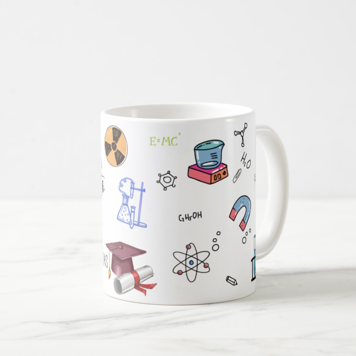 Caneca Presente Dia Dos Professores Professor De Química