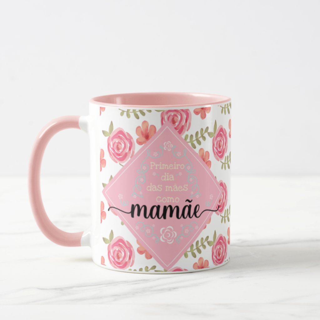 Caneca de Presente Personalizado com Frase para Dia das Mães - Família (Mãe)