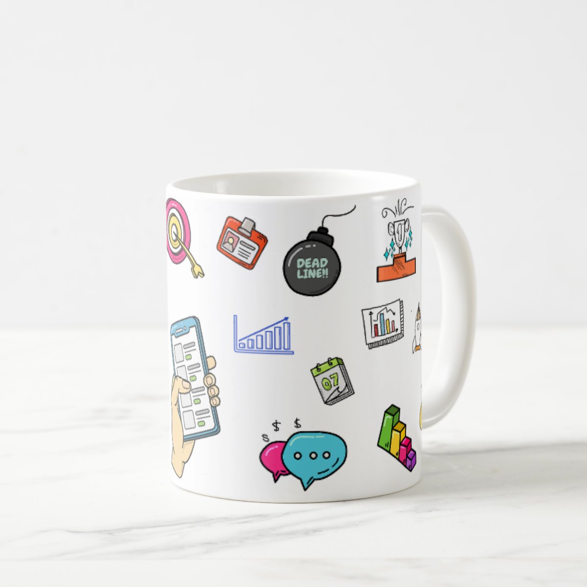 Caneca Profissão Presente Profissionais de Vendas Comercial