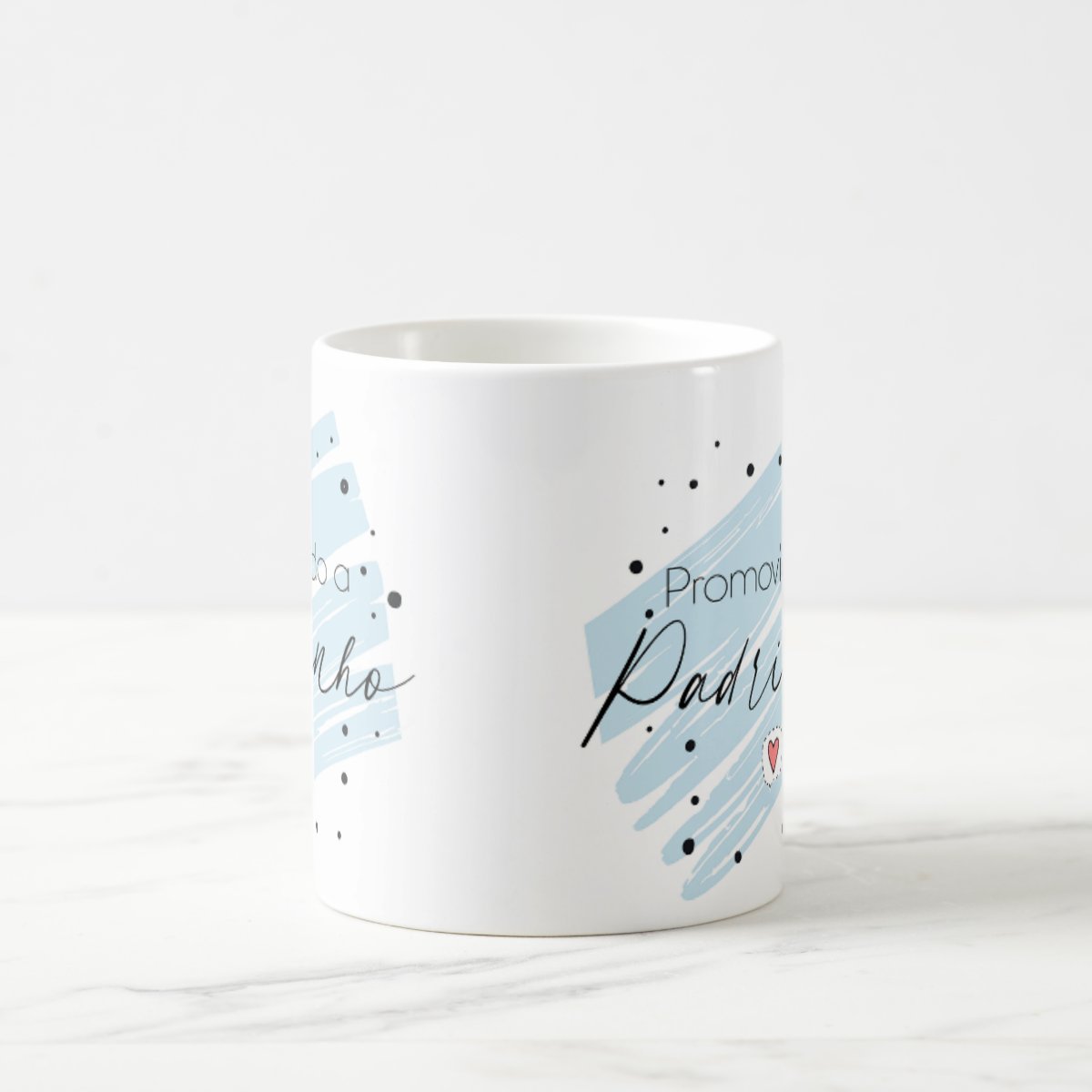 Conjunto 2 Canecas Presente Madrinha Padrinho Batismo Crisma
