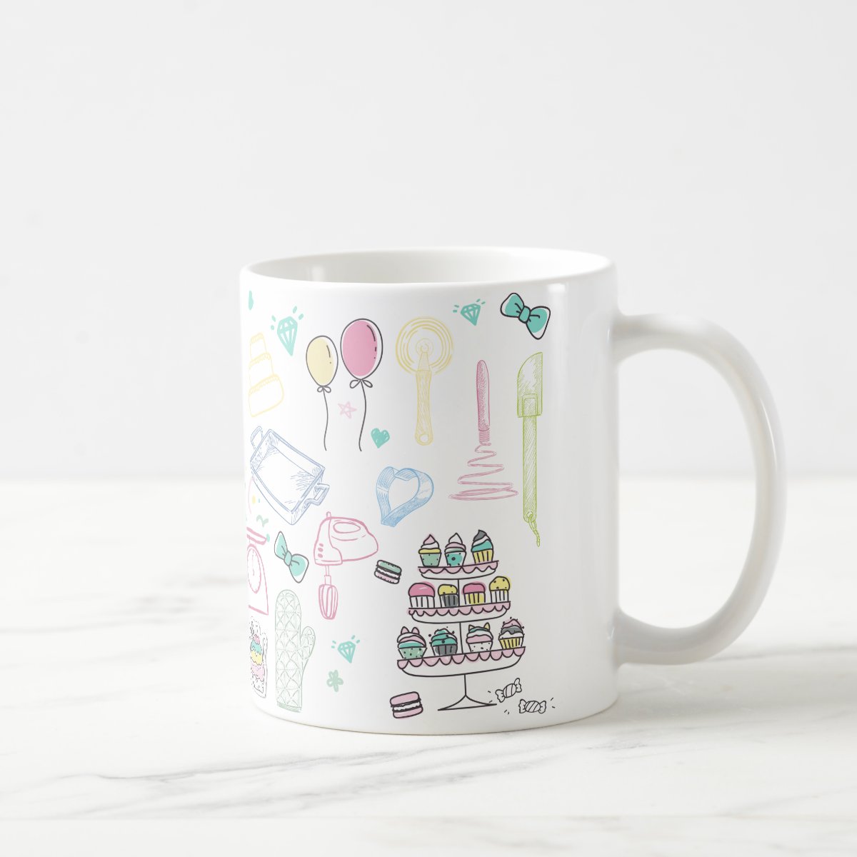 Caneca Personalizada Nome e Avatar Confeitaria