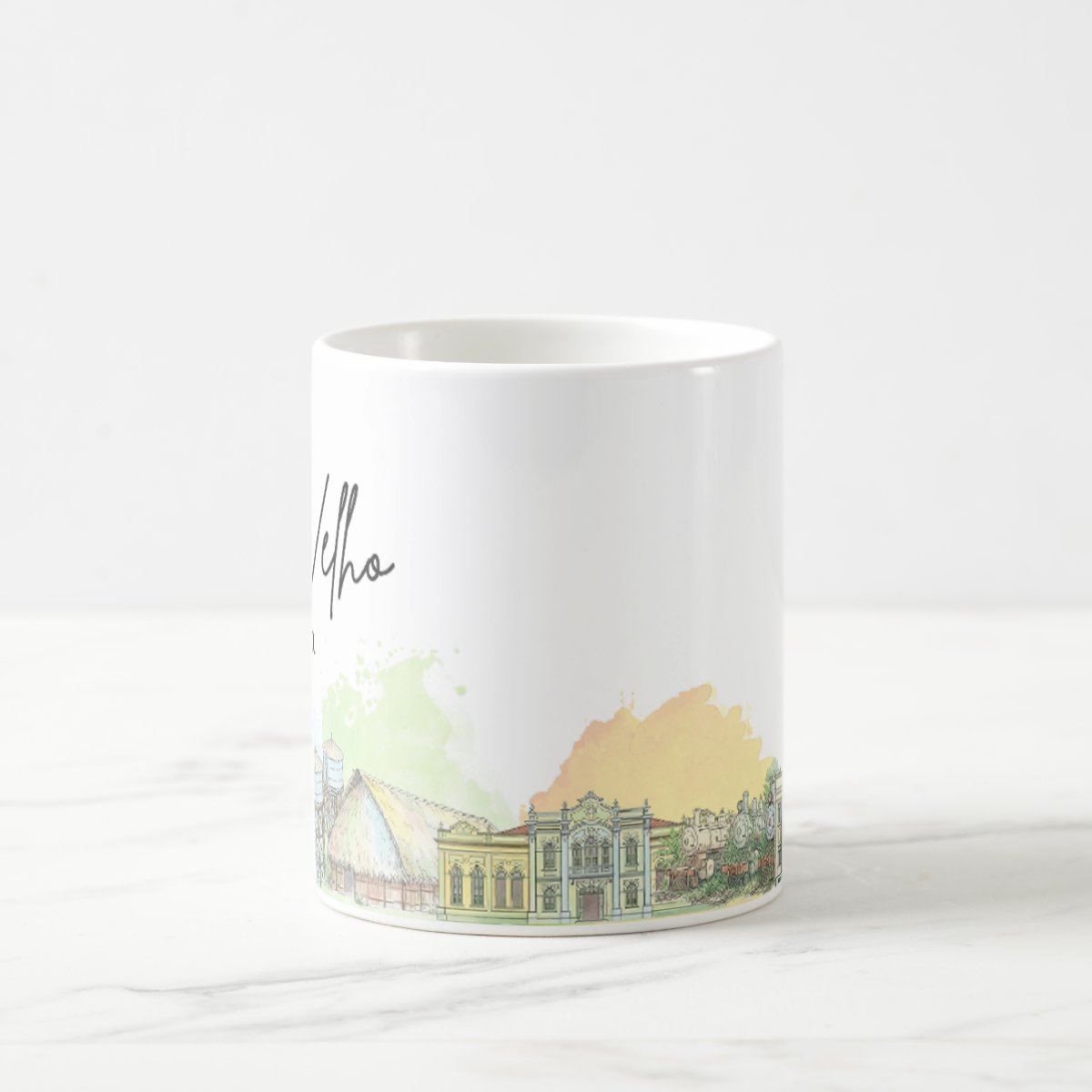 Caneca Personalizada Rondônia Lembrança Cidade Porto Velho