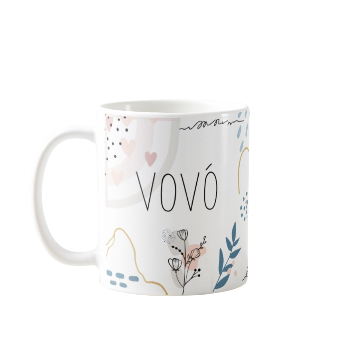 Caneca Especial Presente Elegante Avó Vovó - Família (Avó/Avô)