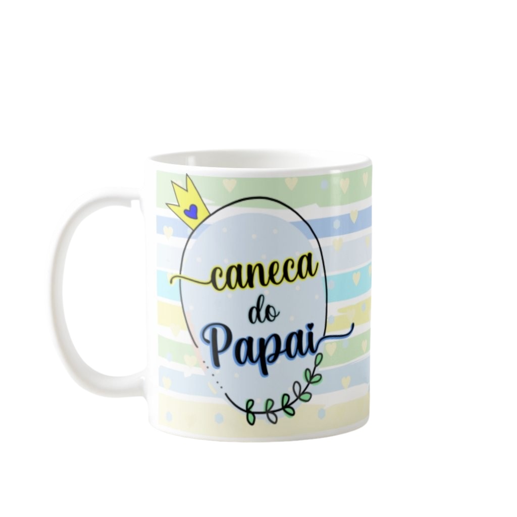Caneca do Papai Presente Aniversário para Pai - Família (Pai)