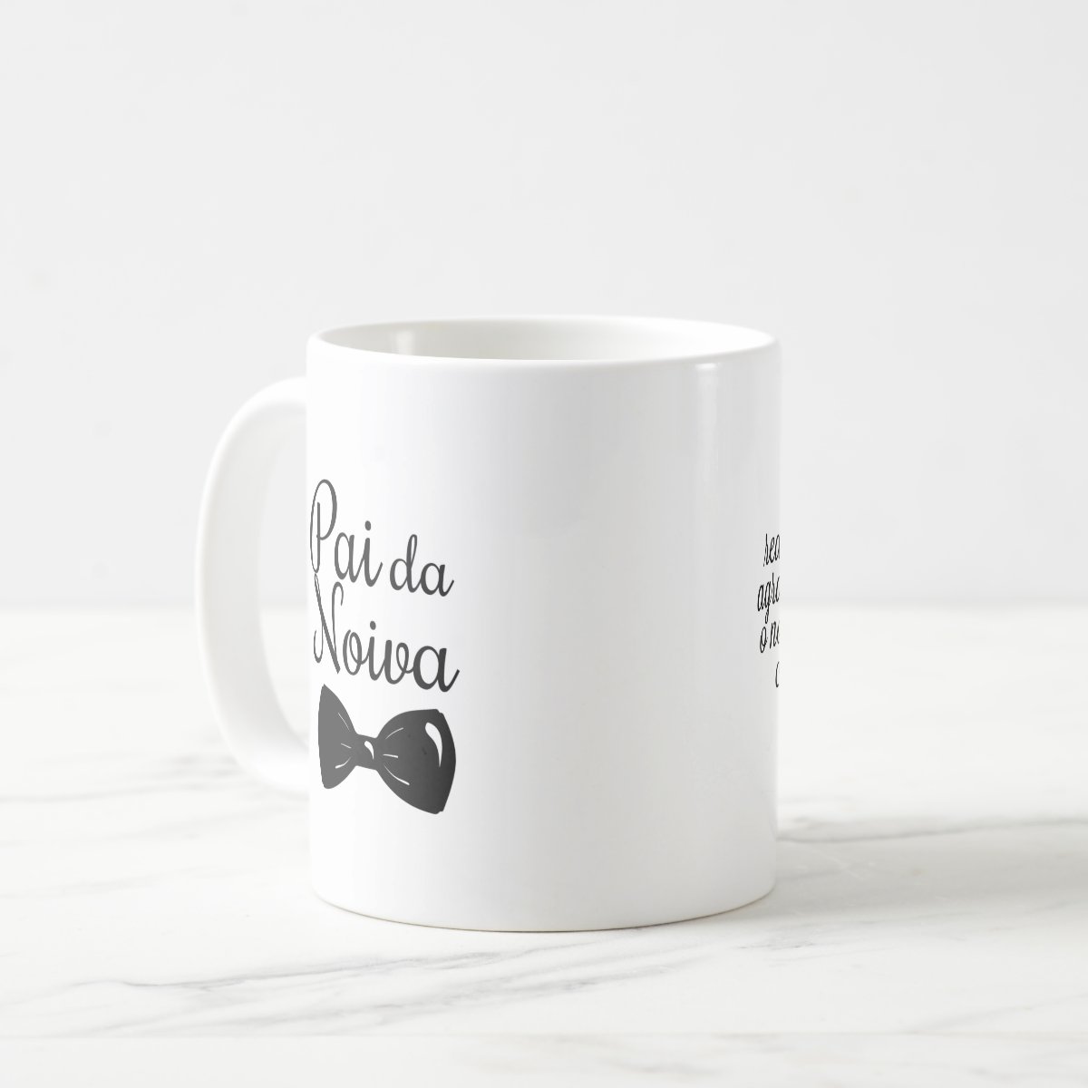 Caneca Personalizada Pai Da Noiva Lembrança De Casamento