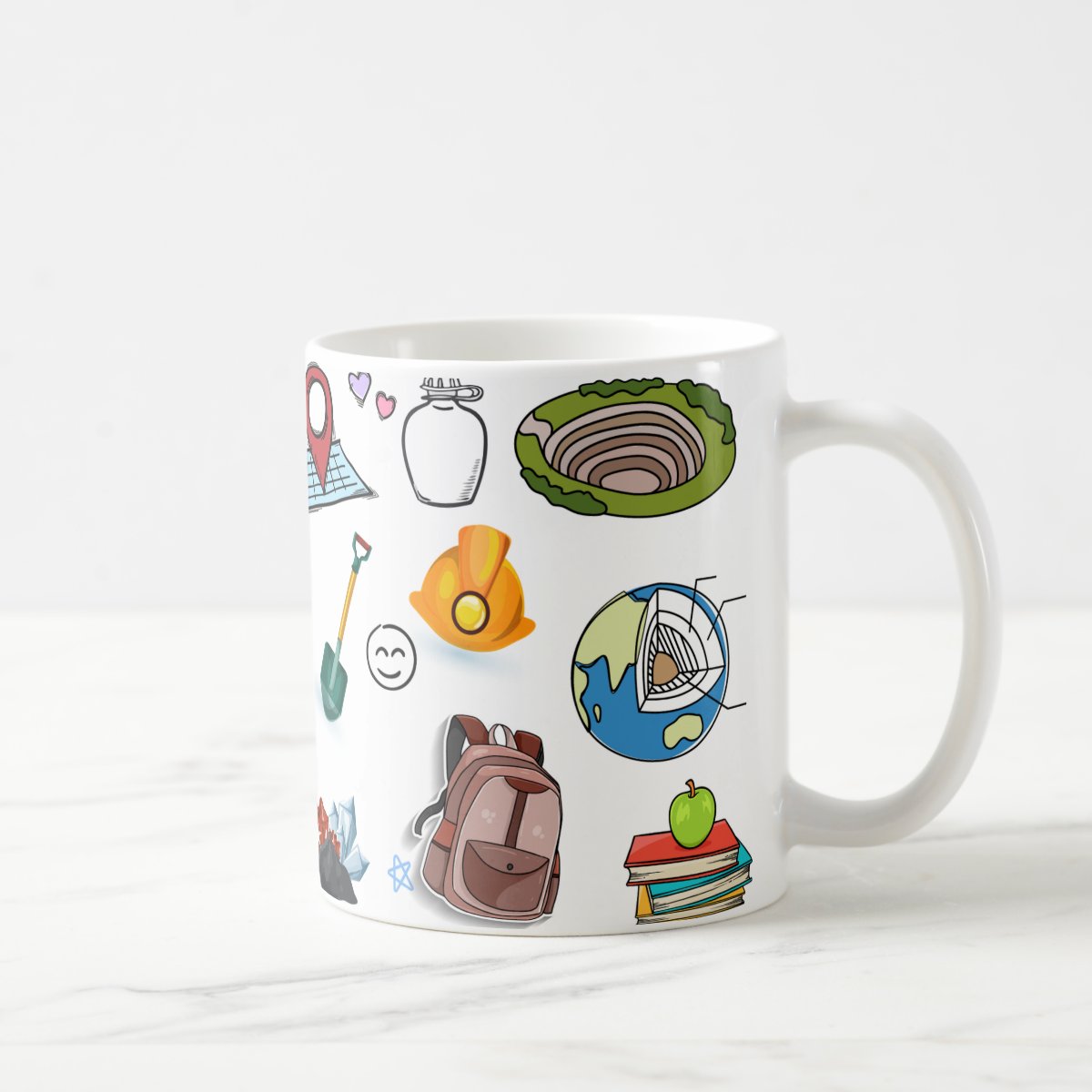 Caneca Presente Personalizado Geologia Profissão Geólogo