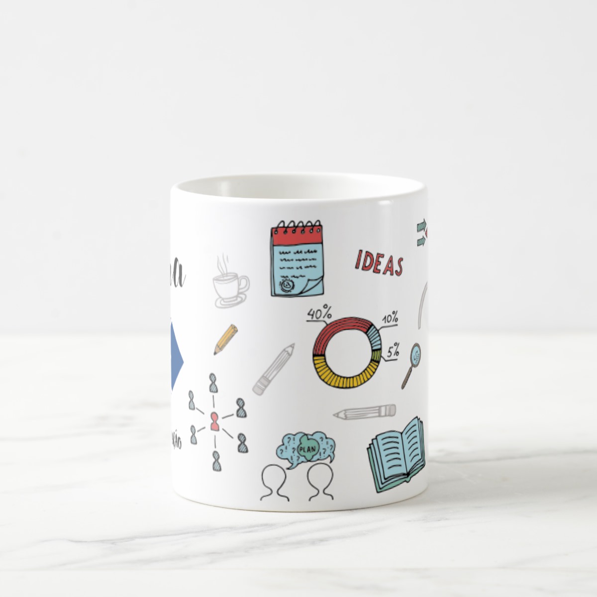 Caneca Administração Presente Criativo e Original com Nome