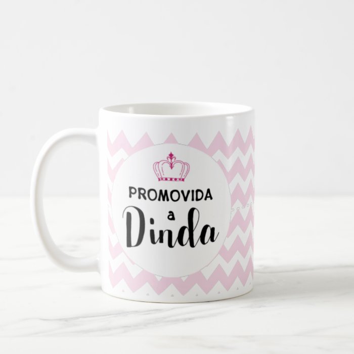 Kit Canecas Convite Promovidos Padrinho e Madrinha Batizado