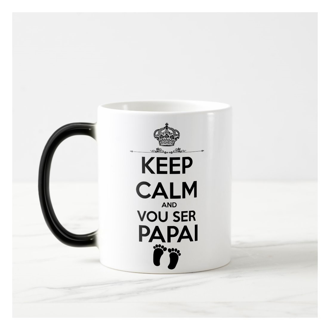 Caneca Mágica Anunciar Grávidez Bisavó Presente Pronta Entrega - Família (Pai)