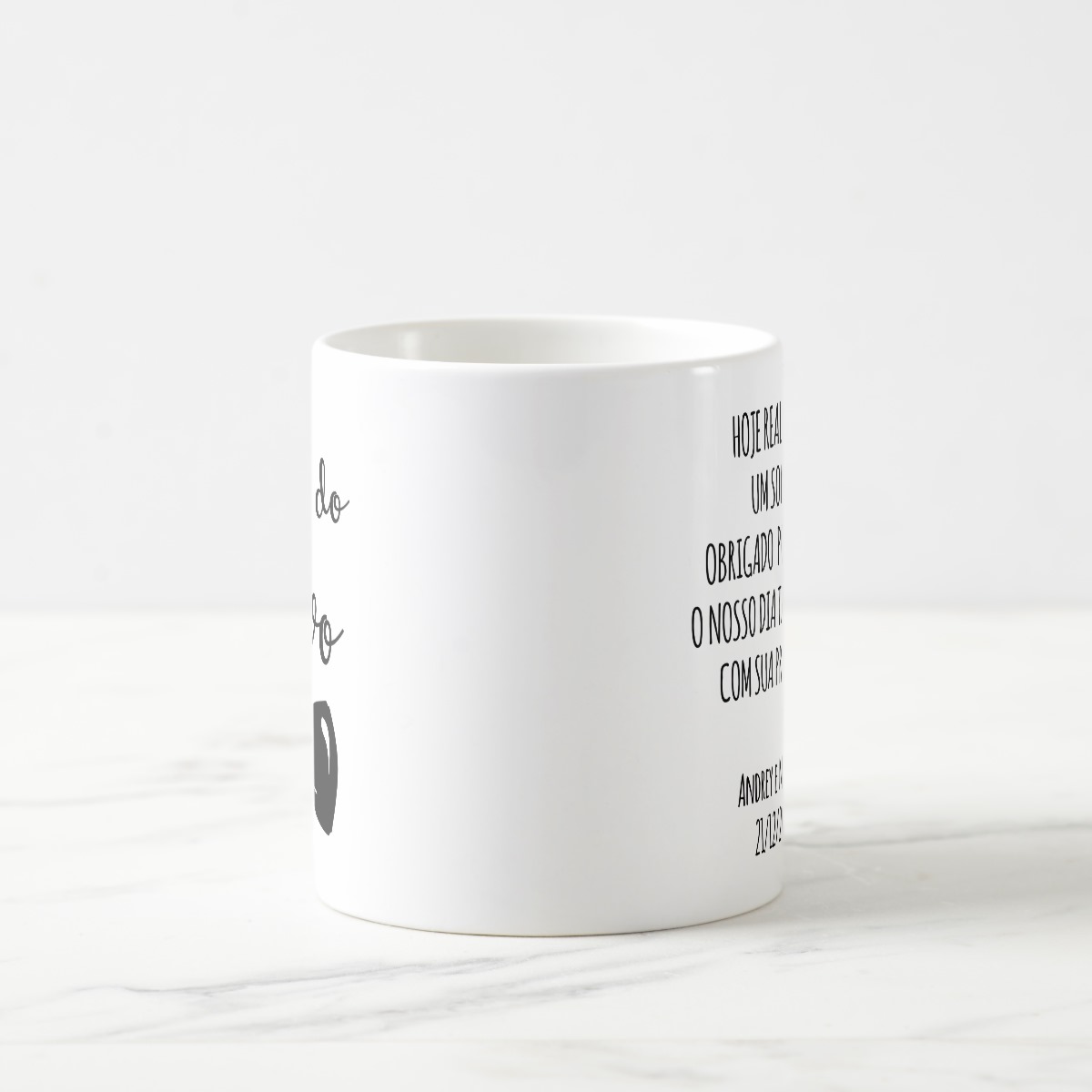 Caneca Casamento Lembrança Avô do Noivo Presente Familia