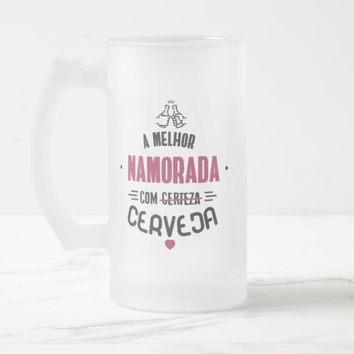 Kit Melhor Namorado e Melhor Namorada com Cerveja