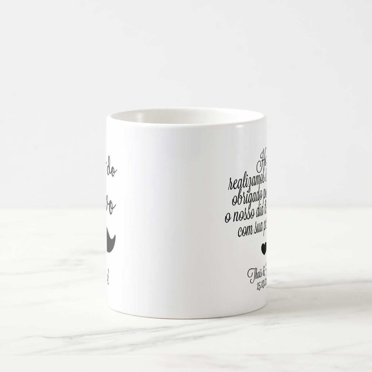 Kit Presente 2 Canecas Personalizadas Avôs Casamento Noivos