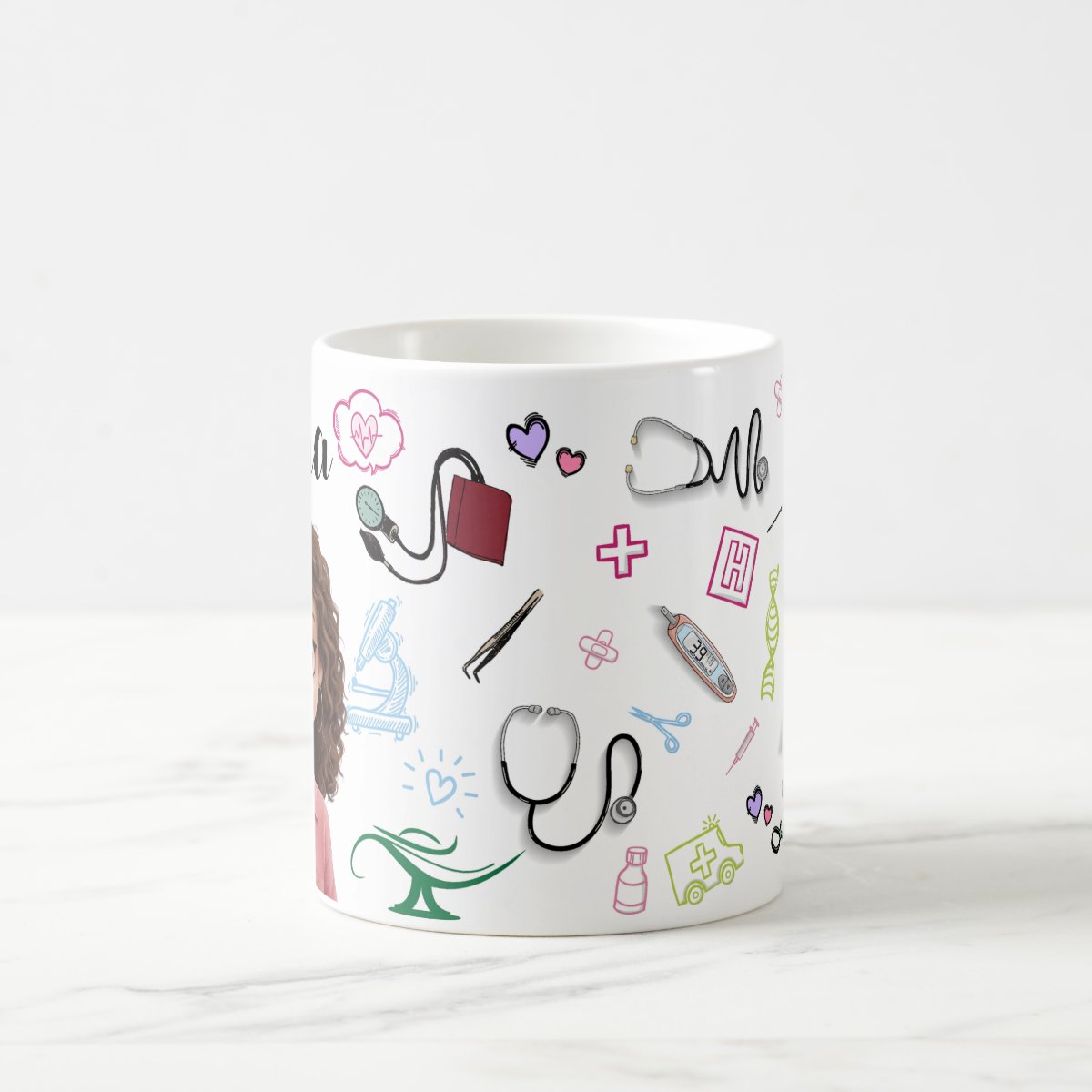 Caneca Enfermagem Formatura Presente Criativo Enfermeira