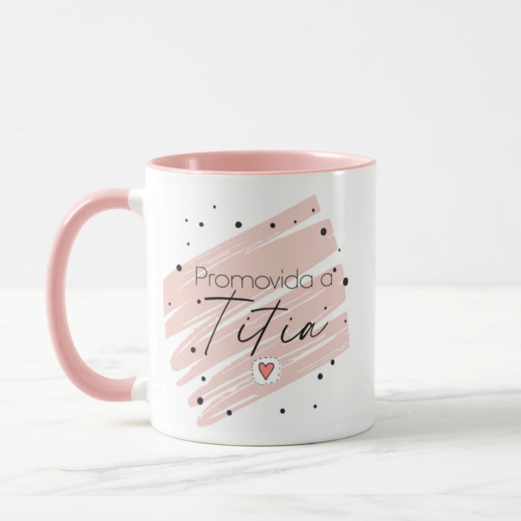 Caneca Revelação De Gravidez Criativa Promovida A Titia