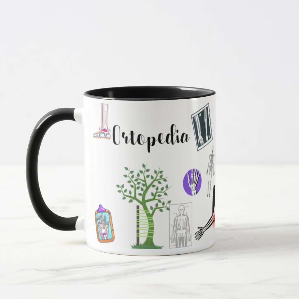 Caneca Profissão Médico Ortopedista Personalizada Presente Pronta Entrega