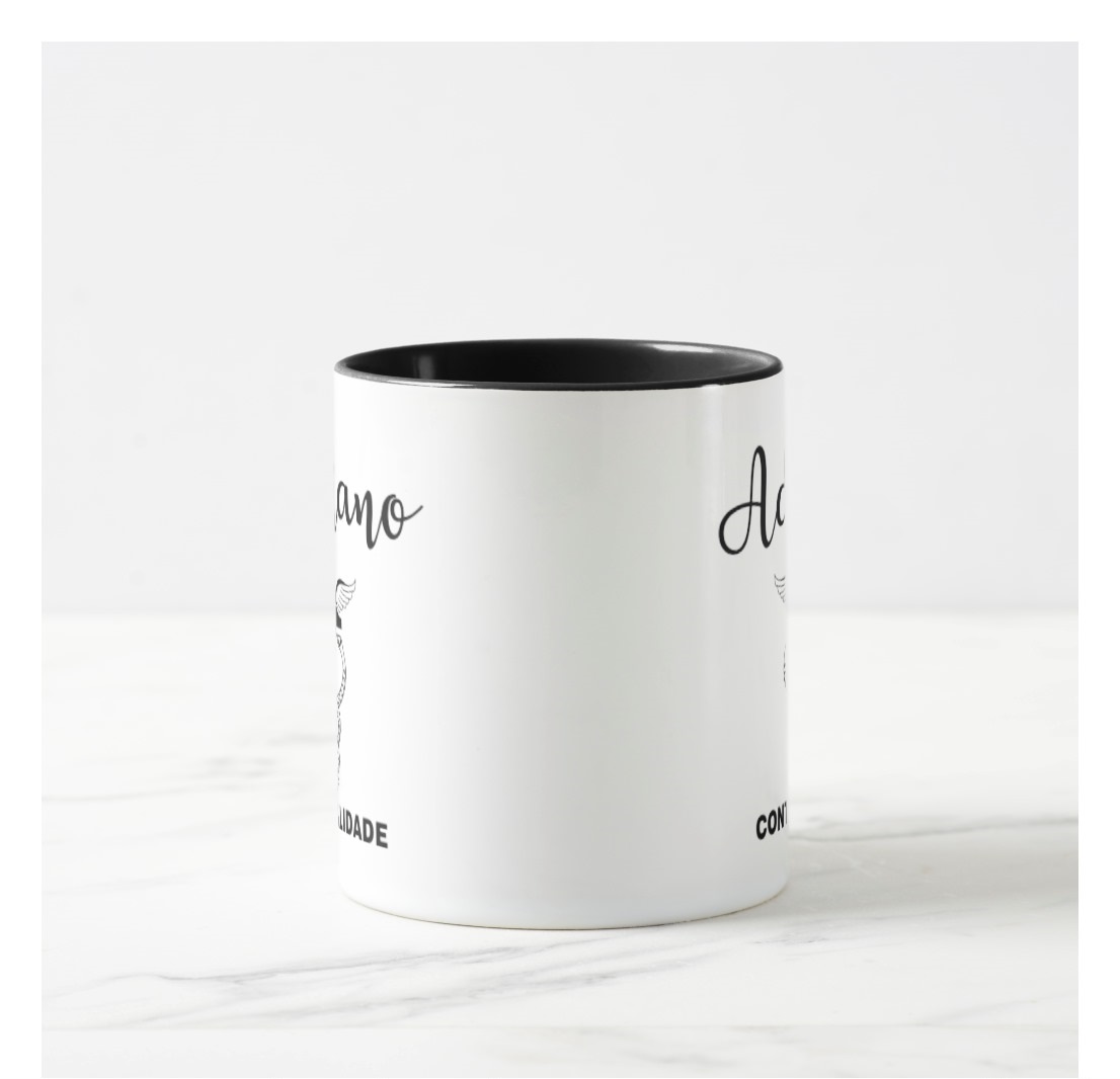 Caneca Personalizada Criativa de Contabilidade para Contador