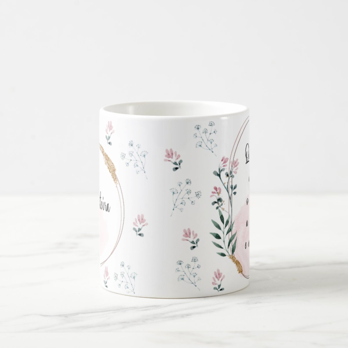Caneca Feminina Delicada Presente Profissão Confeitaria