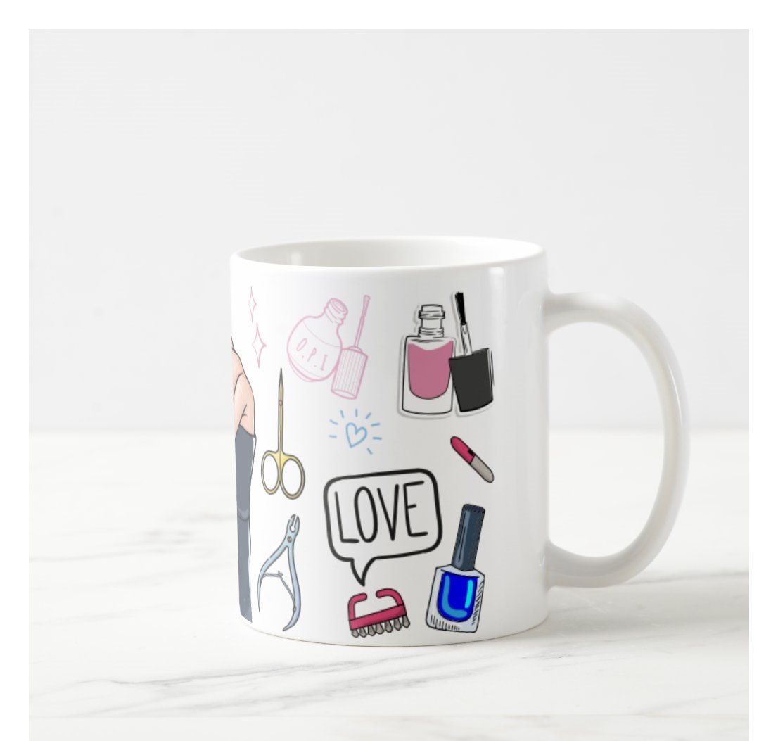 Caneca Eu Sou Manicure Qual Seu Super Poder