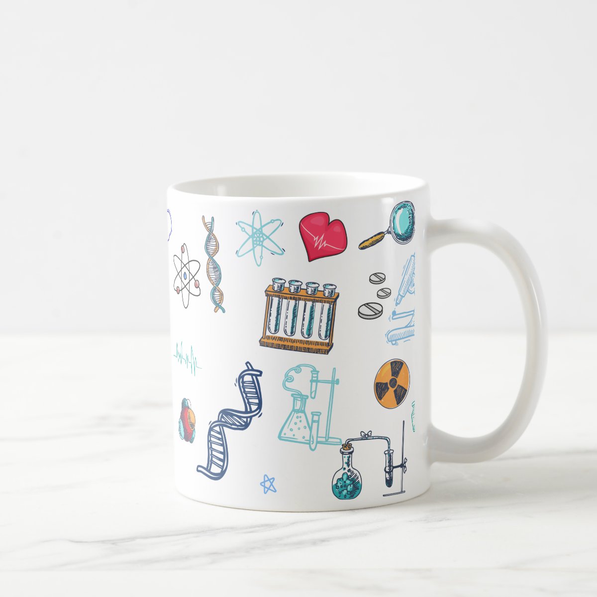 Caneca Biomedicina Presente Criativo Biomédica com Nome