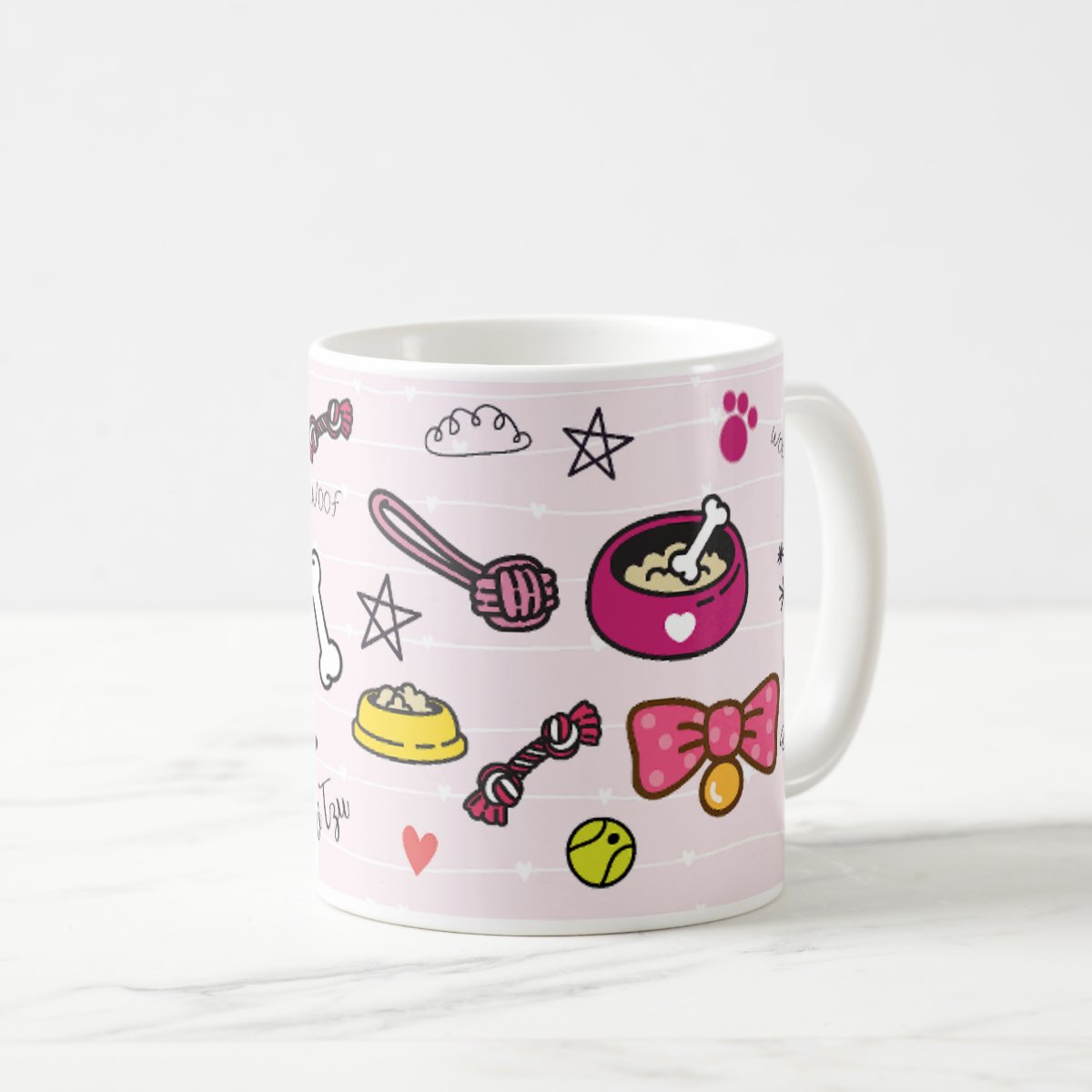 Caneca Pet Presente Apaixonados Por Cachorros Shi Tzu