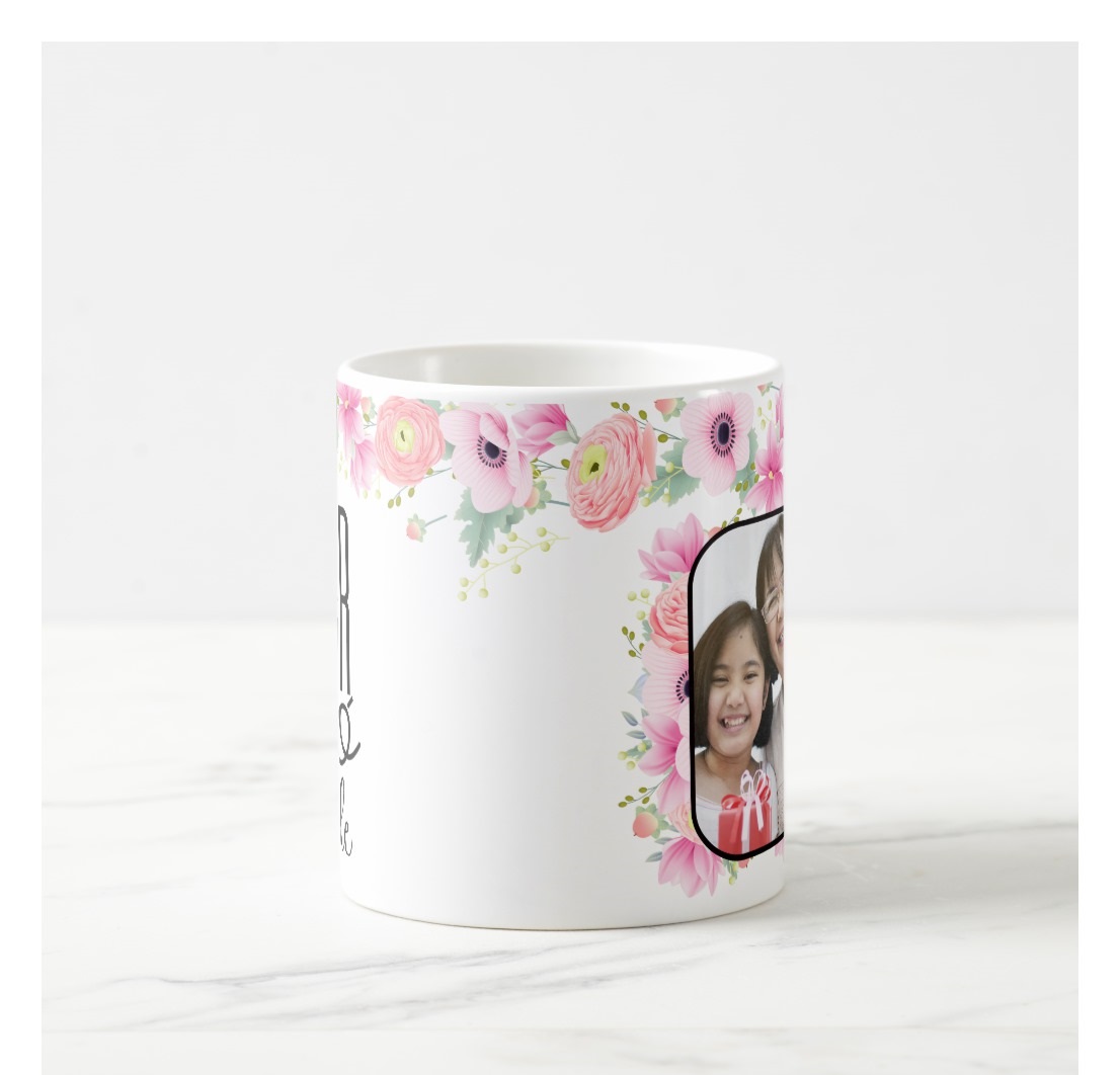 Caneca Presente Criativo p/ Super Avó com Fotos Dia das Mães