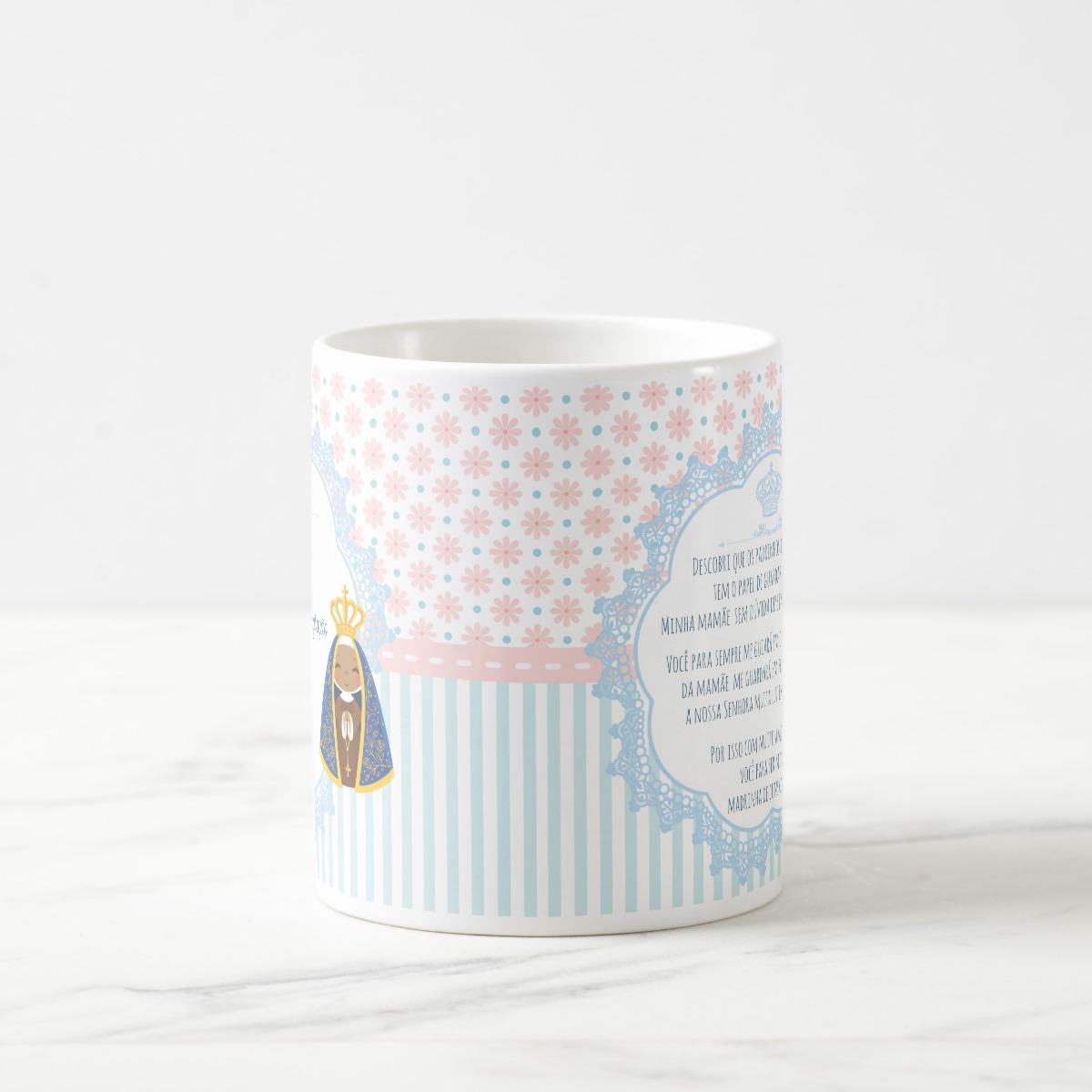 Caneca Personalizada Presente Madrinha De Consagração